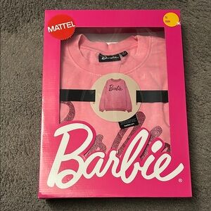Barbie Pink Logo Sweatshirt in Box